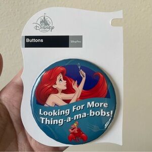 Princess Ariel Button